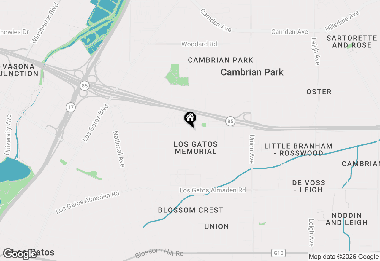 Map of 4814 Clydelle Avenue, San Jose, CA 95124