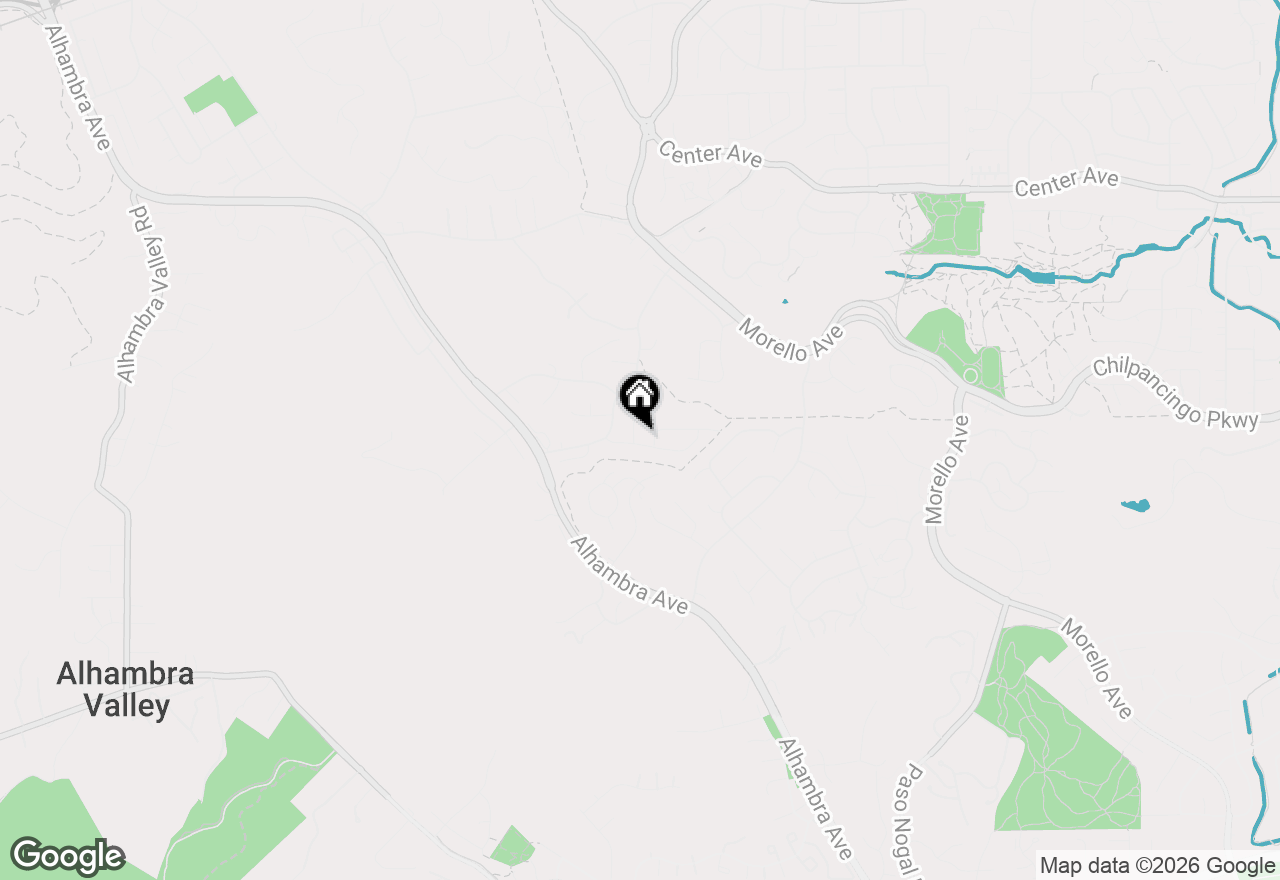 Map of 5685 White Mountain Ct, Martinez, CA 94553
