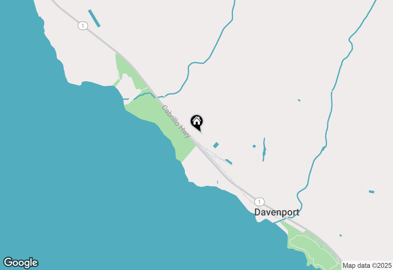 Map of 2 3rd Avenue, Davenport, CA 95017