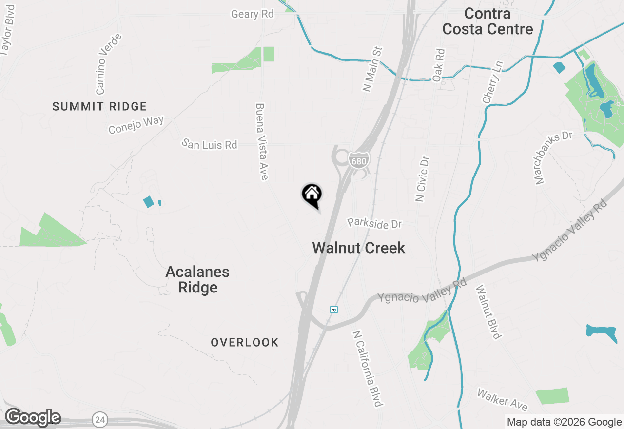 Map of 513 Gabriel Ct, Walnut Creek, CA 94597