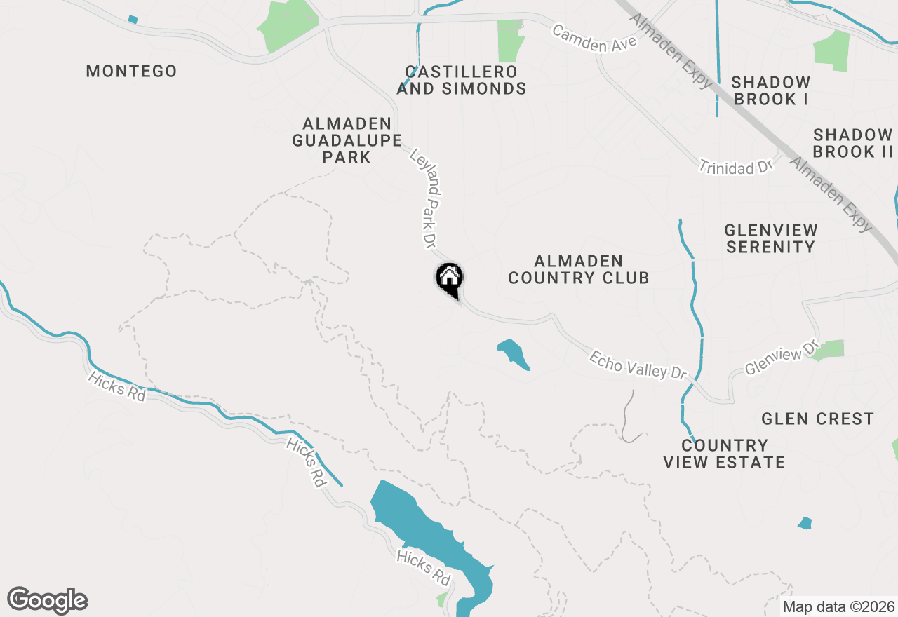 Map of 000 Box Canyon, San Jose, CA 95120