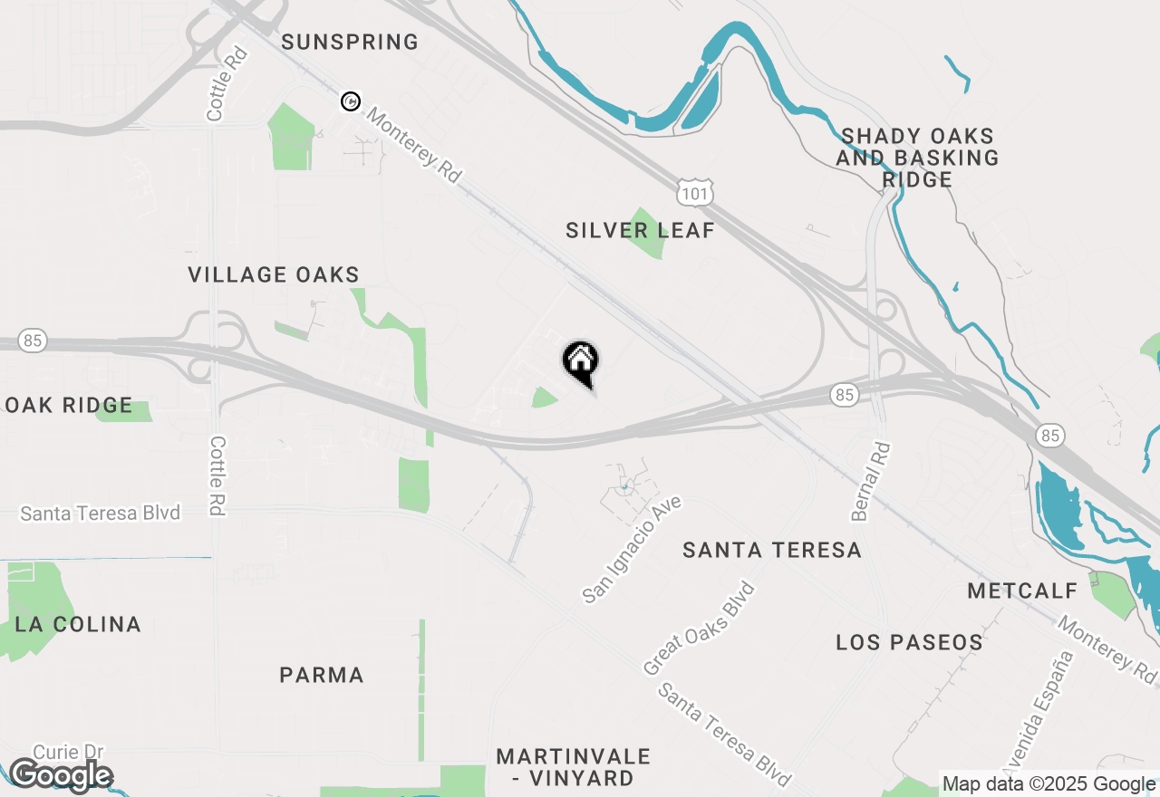 Map of 5972 Virtual Court, San Jose, CA 95119