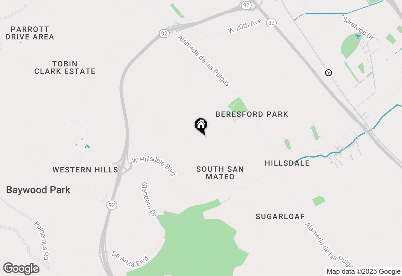 Map of 768 28th Avenue, San Mateo, CA 94403