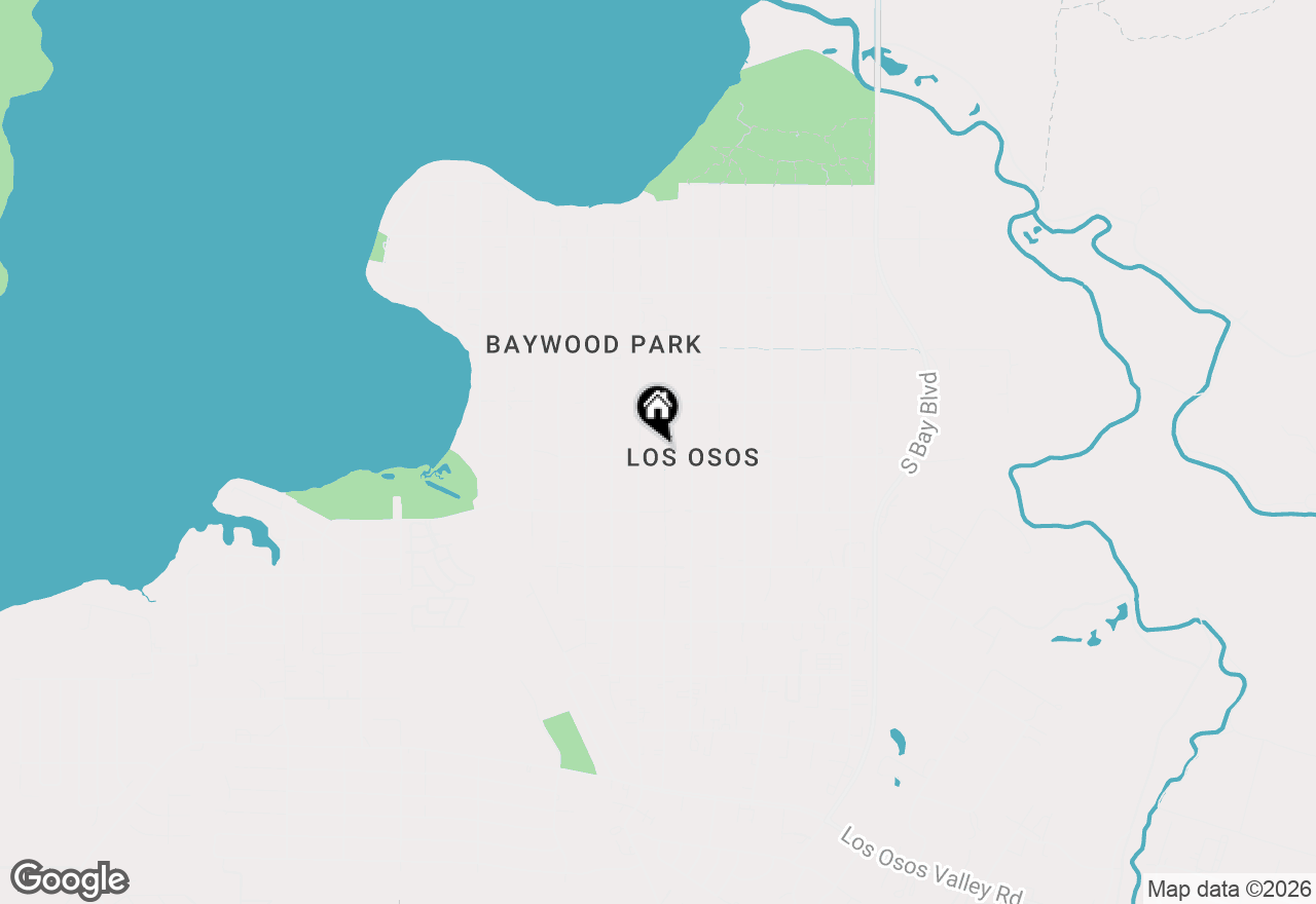 Map of 1050 Pismo Ave, Los Osos, CA 93402
