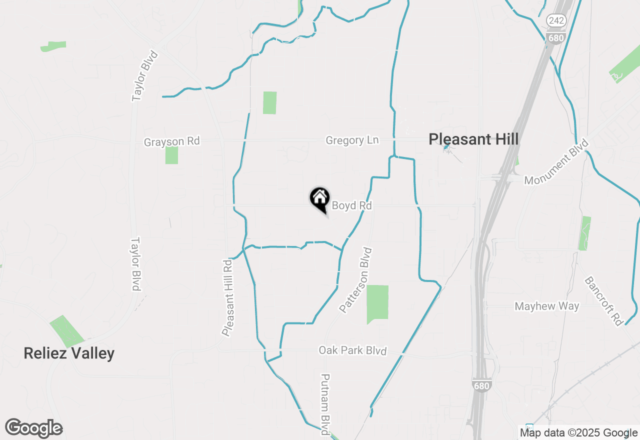 Map of 110 Mulberry Loop, Pleasant Hill, CA 94523