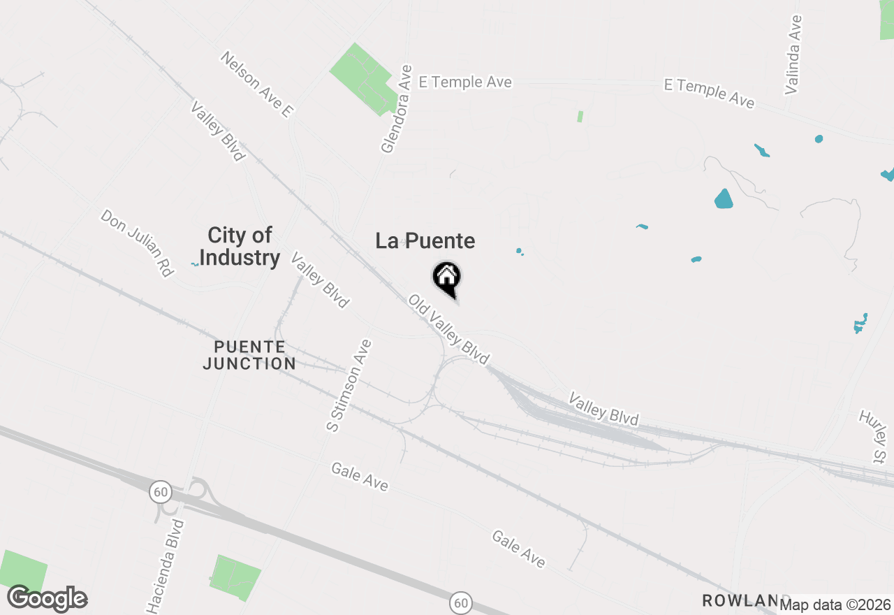 Map of 16149 Abbey Street, La Puente, CA 91744