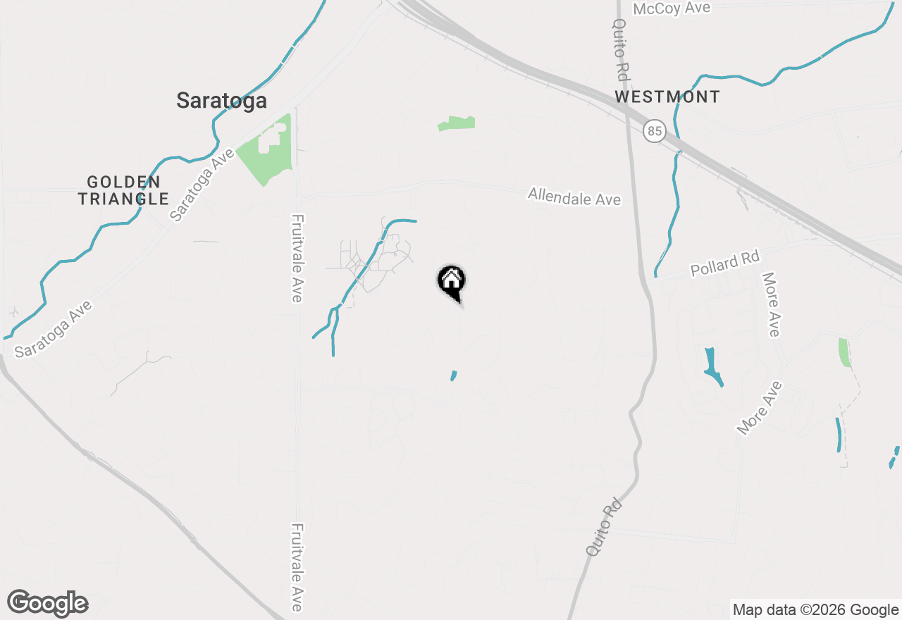 Map of 0 Chester Avenue, Saratoga, CA 95070