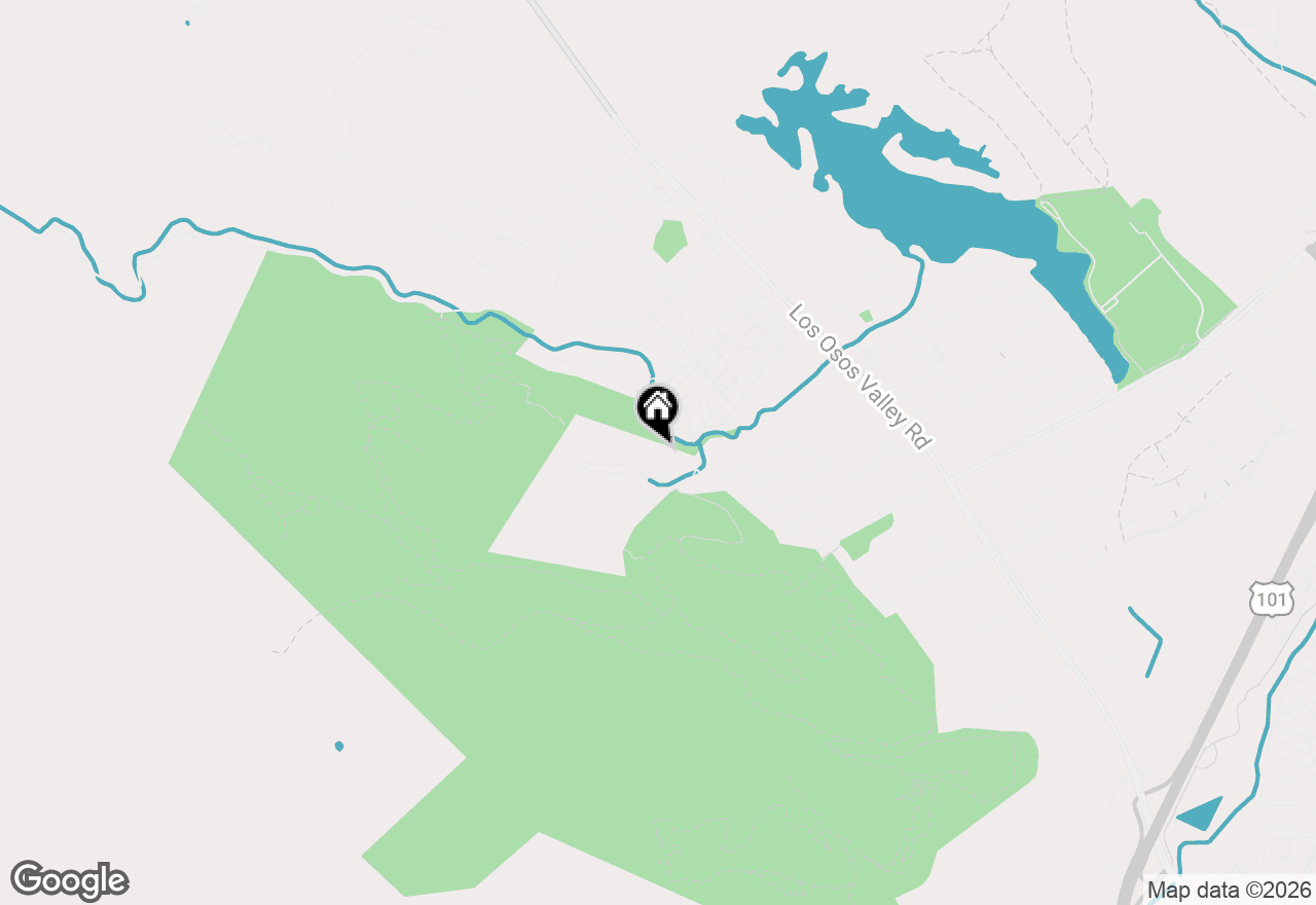 Map of 2072 Royal Way, San Luis Obispo, CA 93405