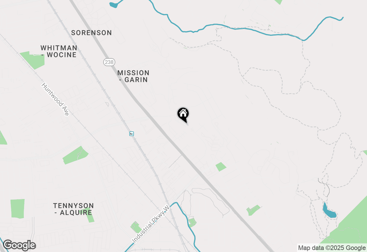 Map of 28949 Hideaway St, Hayward, CA 94544