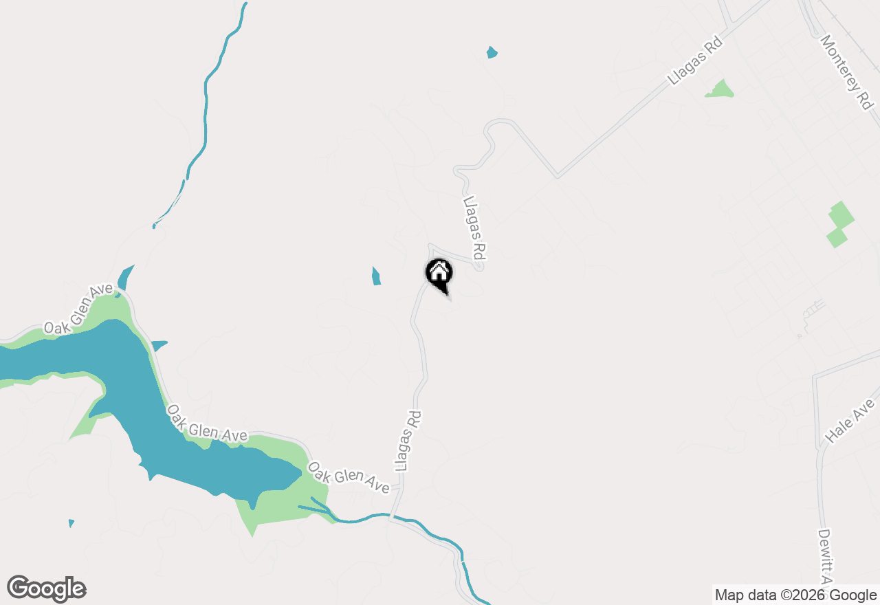 Map of 17975 Deer Run Court, Morgan Hill, CA 95037