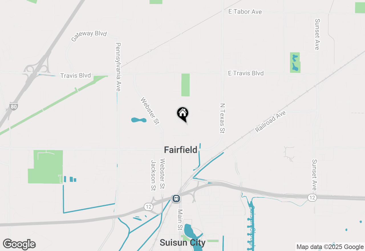 Map of 906 Union Avenue, Fairfield, CA 94533