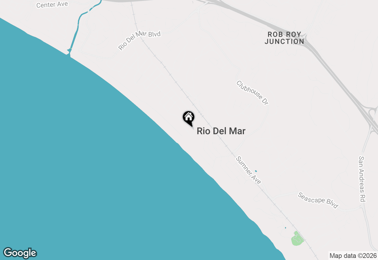 Map of 649 Bayview Drive, Aptos, CA 95003