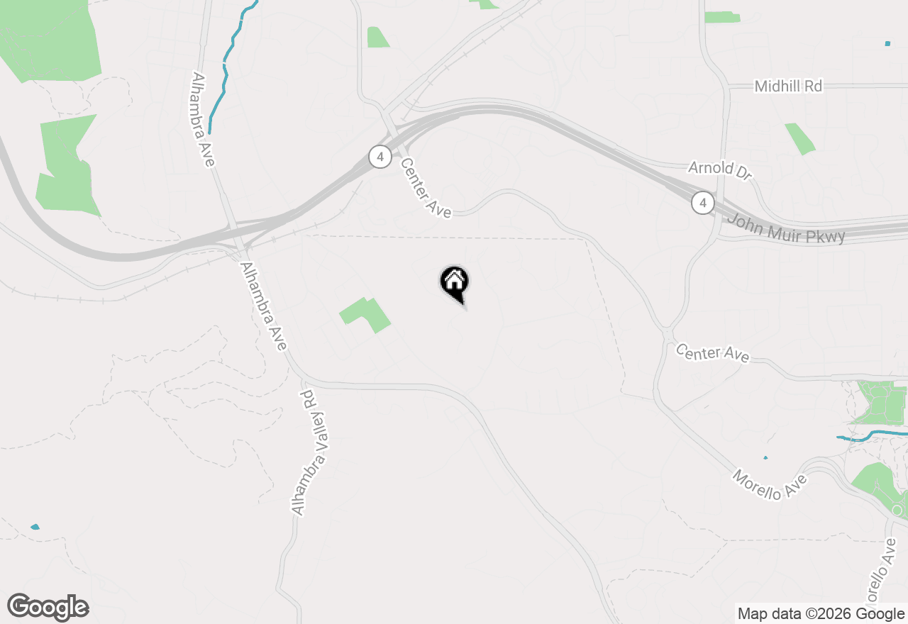 Map of 4848 Venner Rd, Martinez, CA 94553
