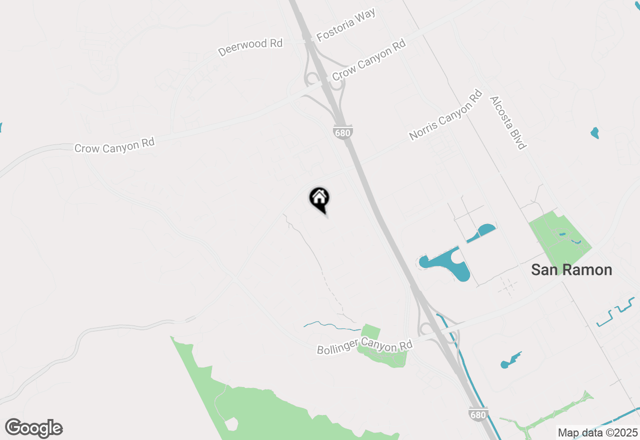 Map of 169 Castleton Court, San Ramon, CA 94583