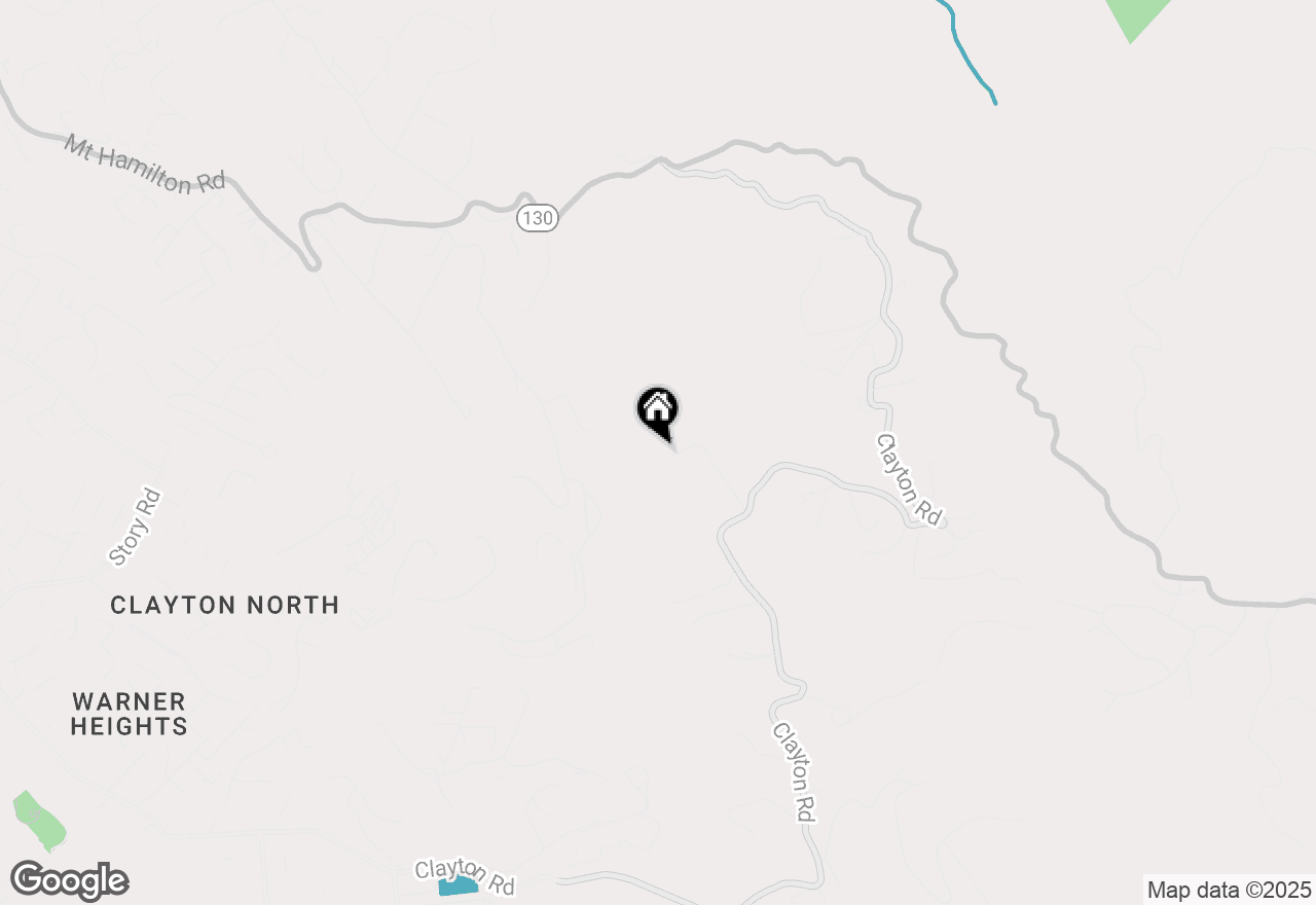 Map of 13225 Clayton Road, San Jose, CA 95127