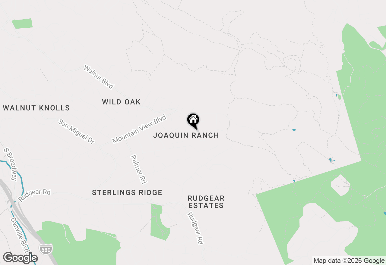 Map of 1719 Oro Valley Circle, Walnut Creek, CA 94596