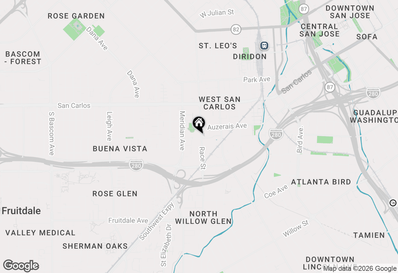 Map of 1310 Saddle Rack Street #314, San Jose, CA 95126