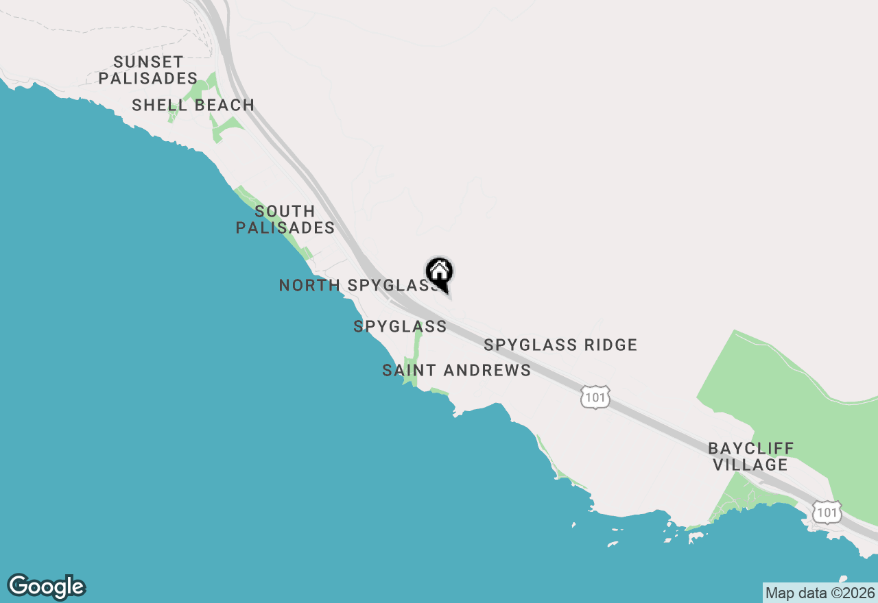 Map of 2732 Barcelona Street, Pismo Beach, CA 93449
