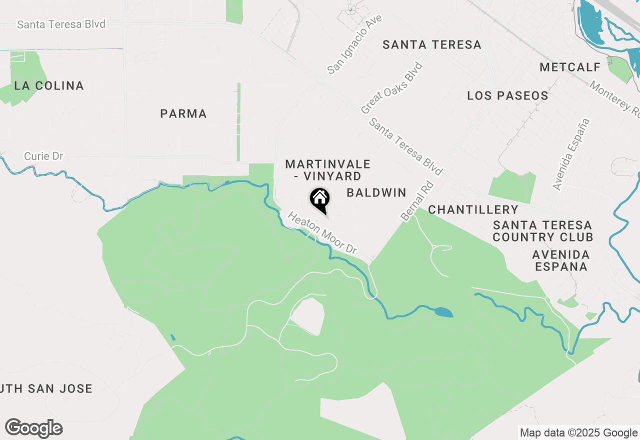 Map of 321 Vineyard Drive, San Jose, CA 95119