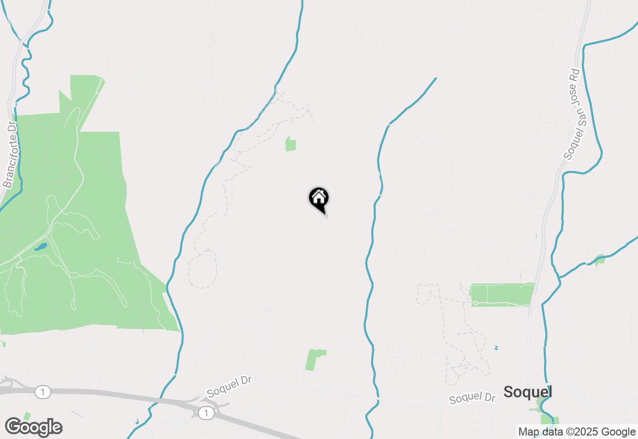 Map of 314 Germaine Avenue, Santa Cruz, CA 95065
