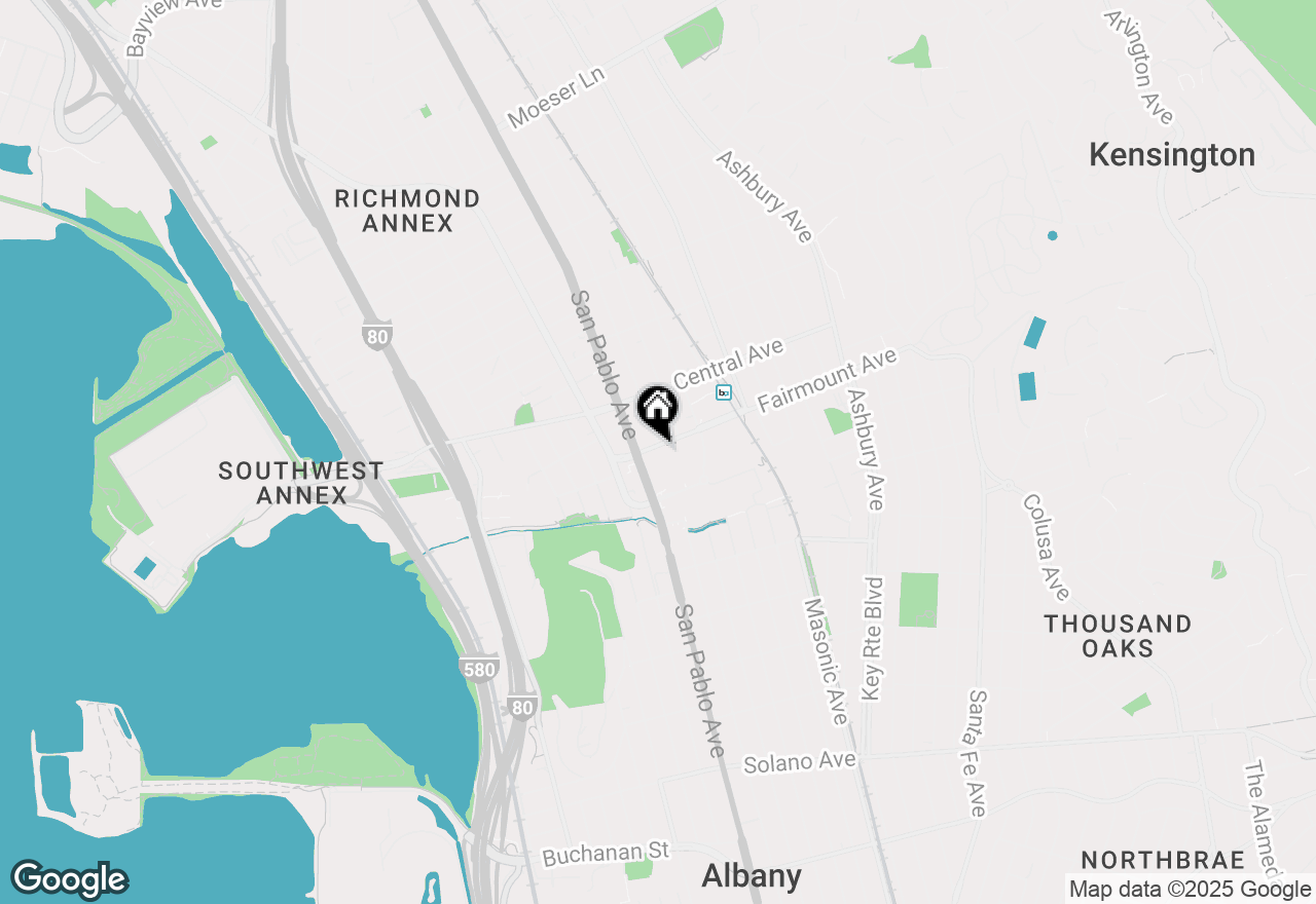 Map of 6318 Fairmount Ave, El Cerrito, CA 94530