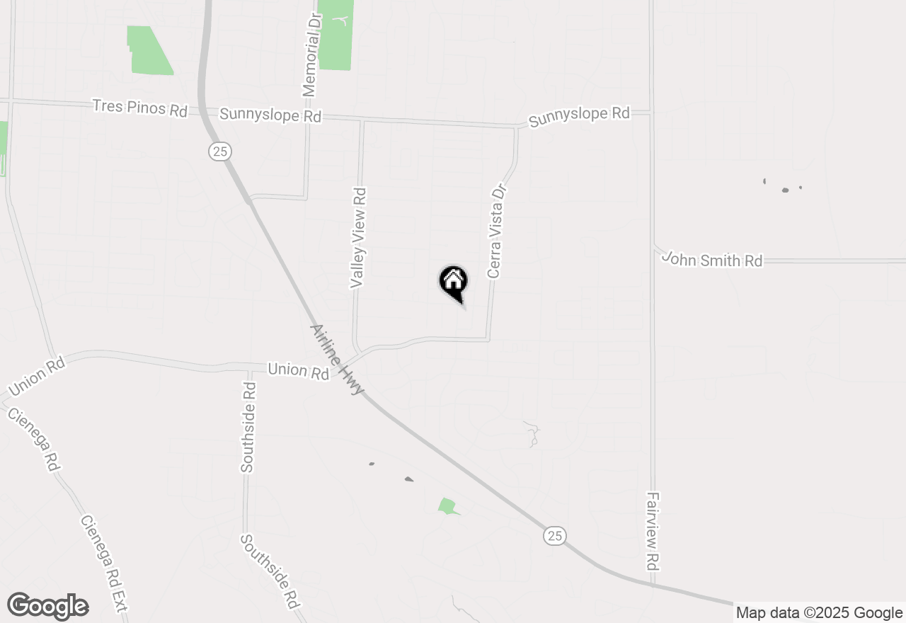 Map of 2110 Glenview Drive, Hollister, CA 95023