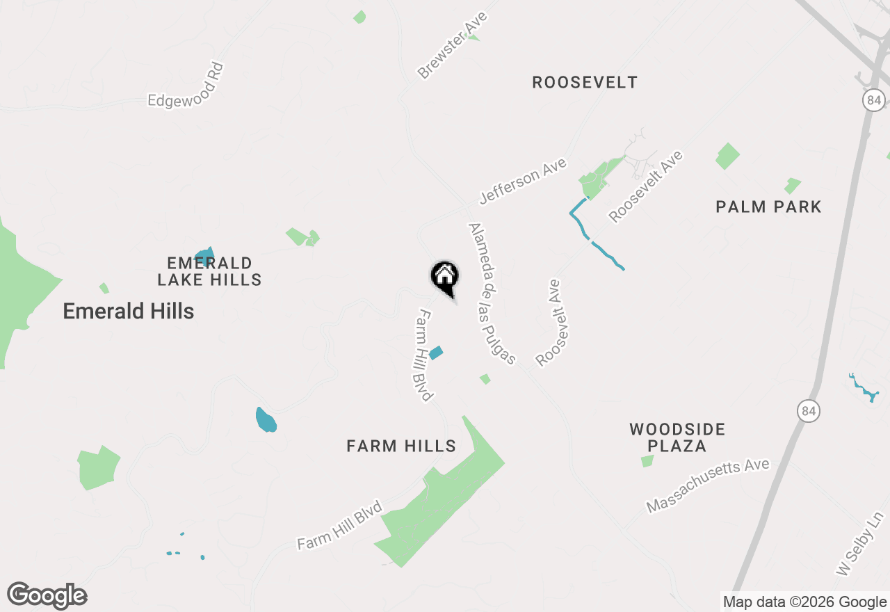 Map of 2489 Edith Avenue, Redwood City, CA 94061