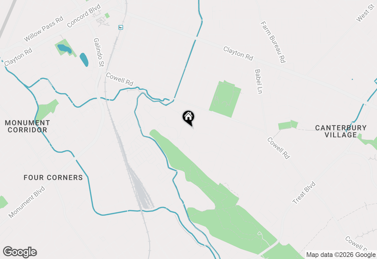 Map of 1067 Ridge Park Dr, Concord, CA 94518