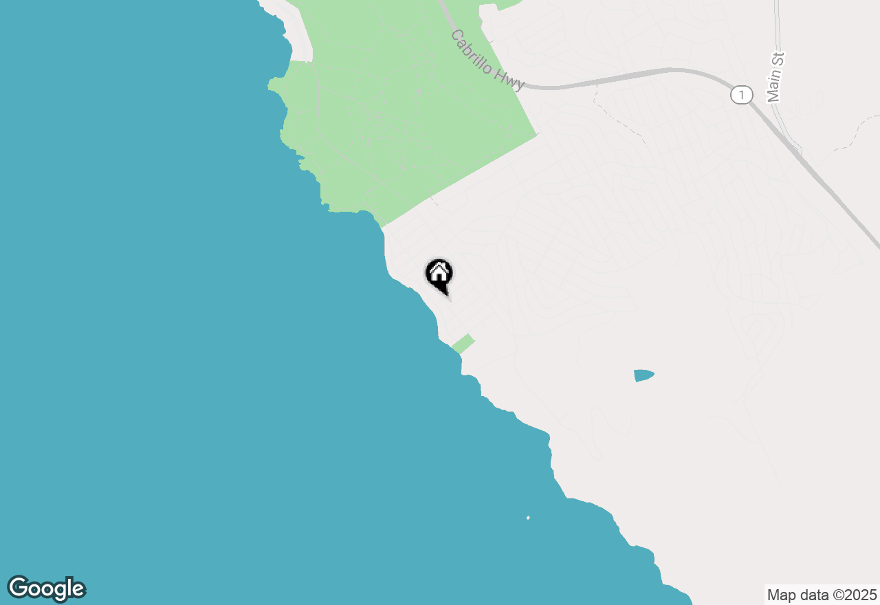 Map of 379 Harvey Street, Cambria, CA 93428