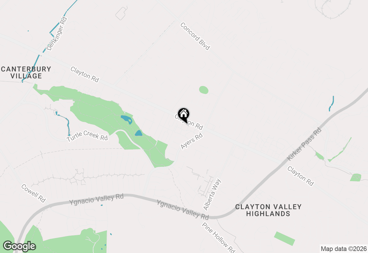 Map of 5035 Valley Crest Dr #169, Concord, CA 94521