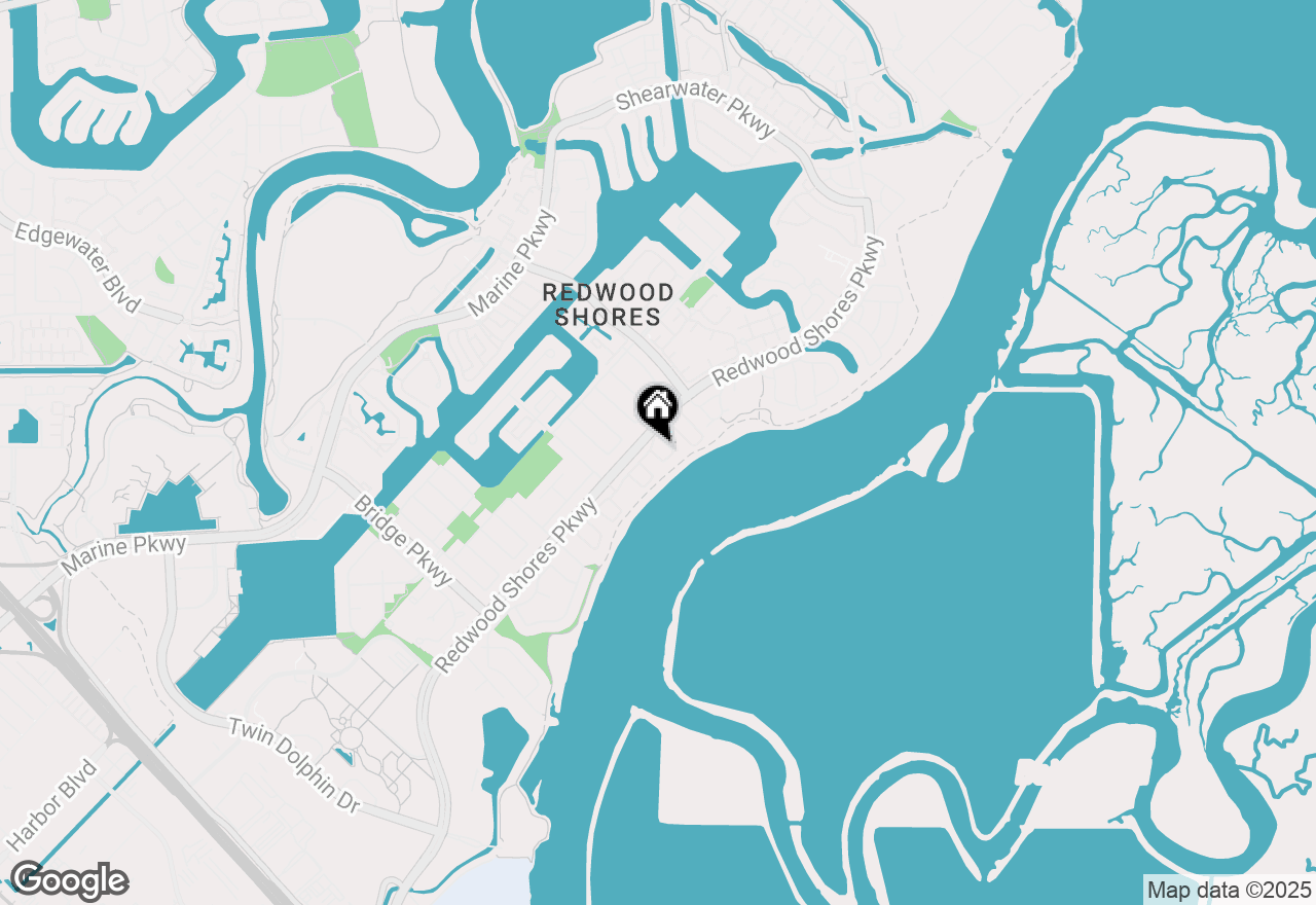 Map of 3 Lido Circle, Redwood City, CA 94065