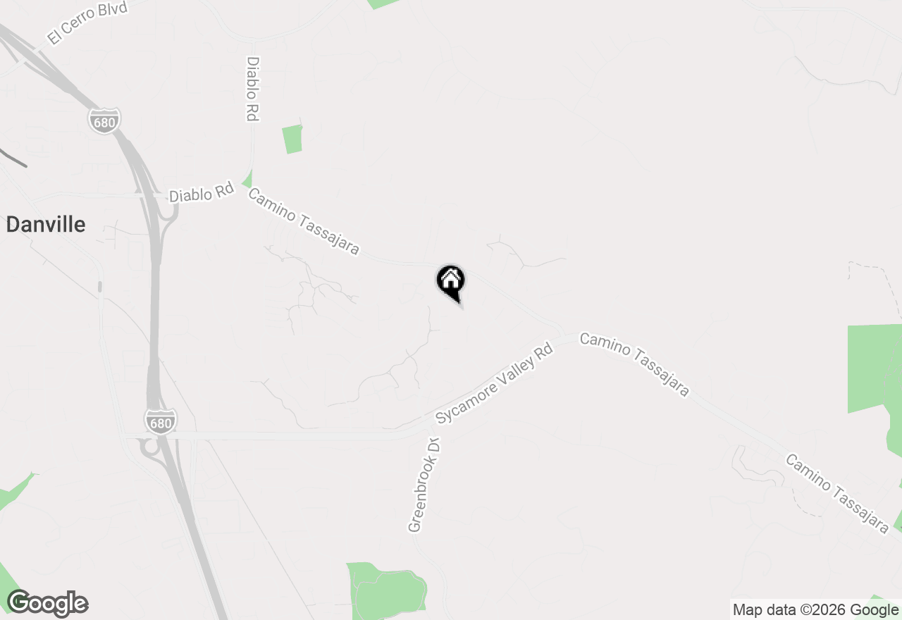 Map of 8 Dunsmoor Ct, Danville, CA 94526
