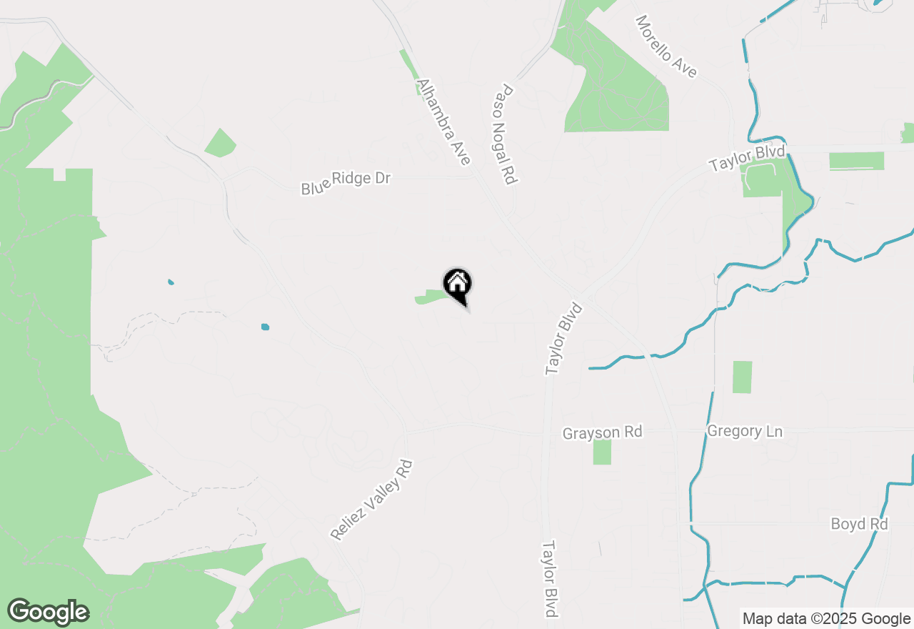 Map of 2 Kulani Ln, Pleasant Hill, CA 94523
