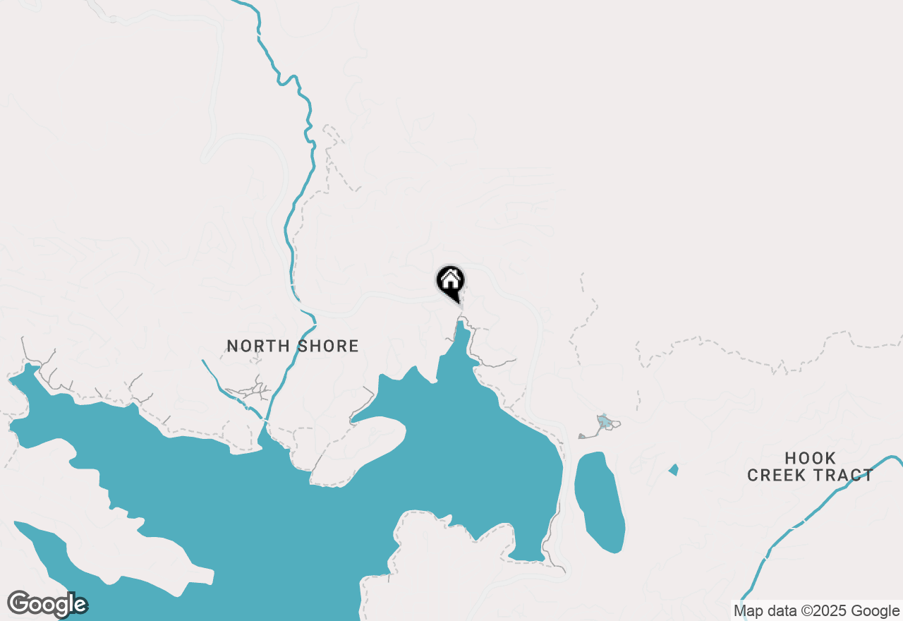 Map of 28787 N Shore Road, Lake Arrowhead, CA 92352