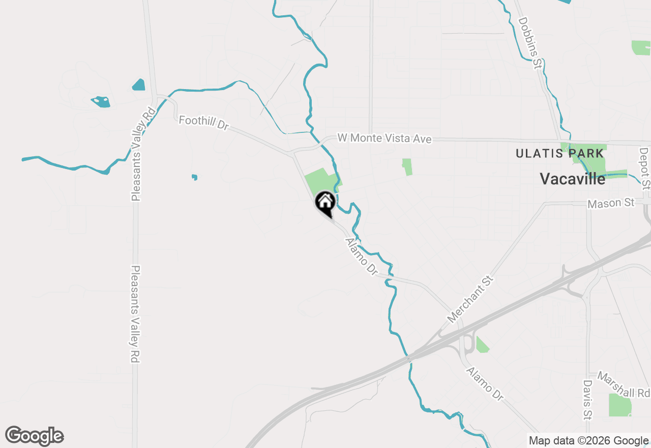 Map of 500 Spring Lane, Vacaville, CA 95688