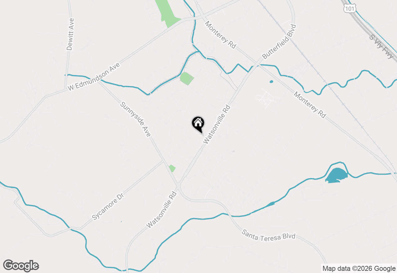 Map of 15255 Pratola Court, Morgan Hill, CA 95037