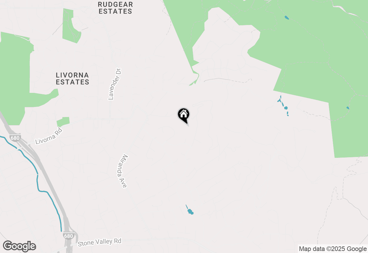 Map of 2378 Heritage Oaks Dr, Alamo, CA 94507