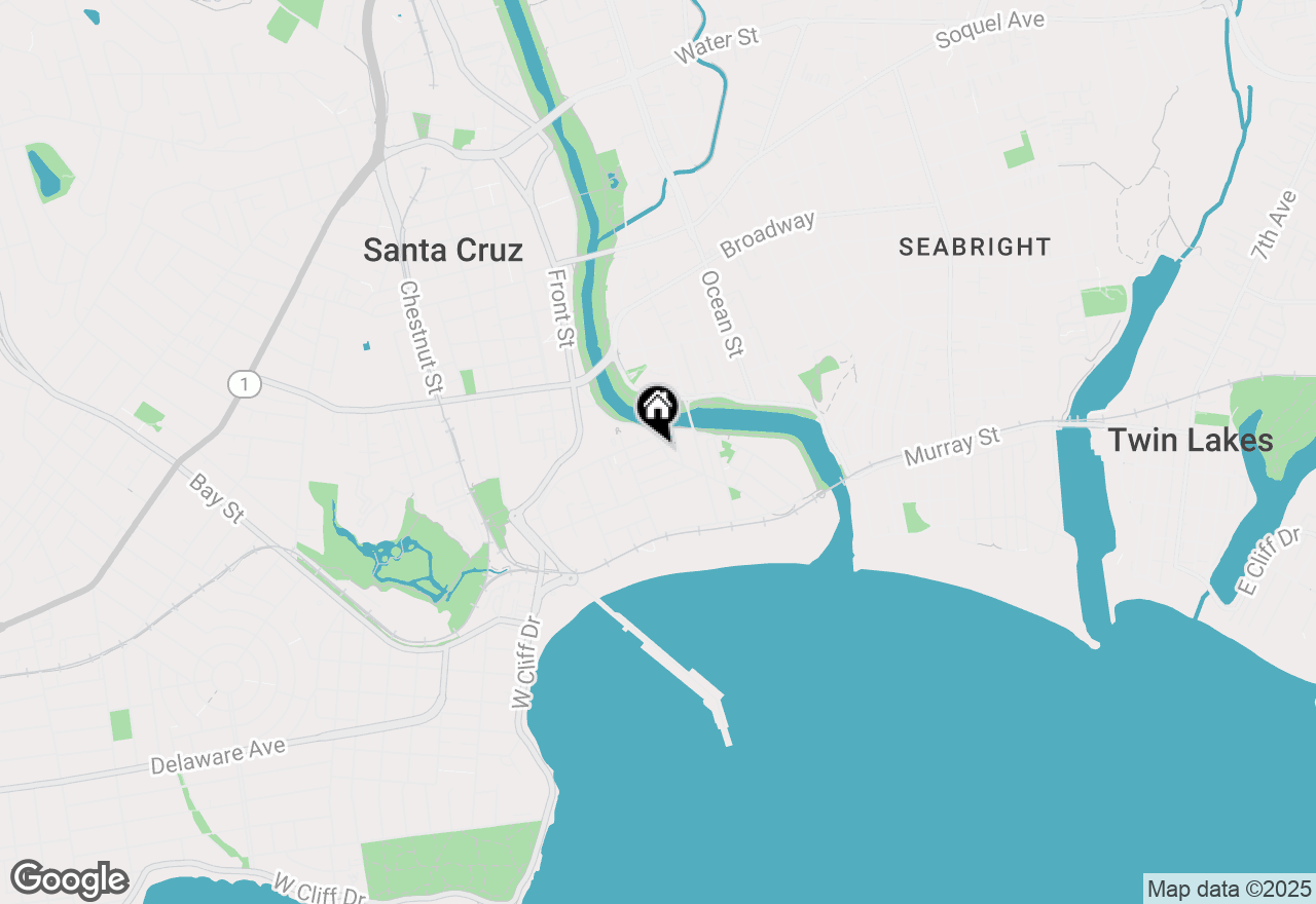 Map of 509 Leibrandt Avenue, Santa Cruz, CA 95060