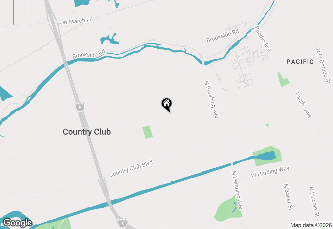 Map of 1848 W Sonoma Avenue, Stockton, CA 95204