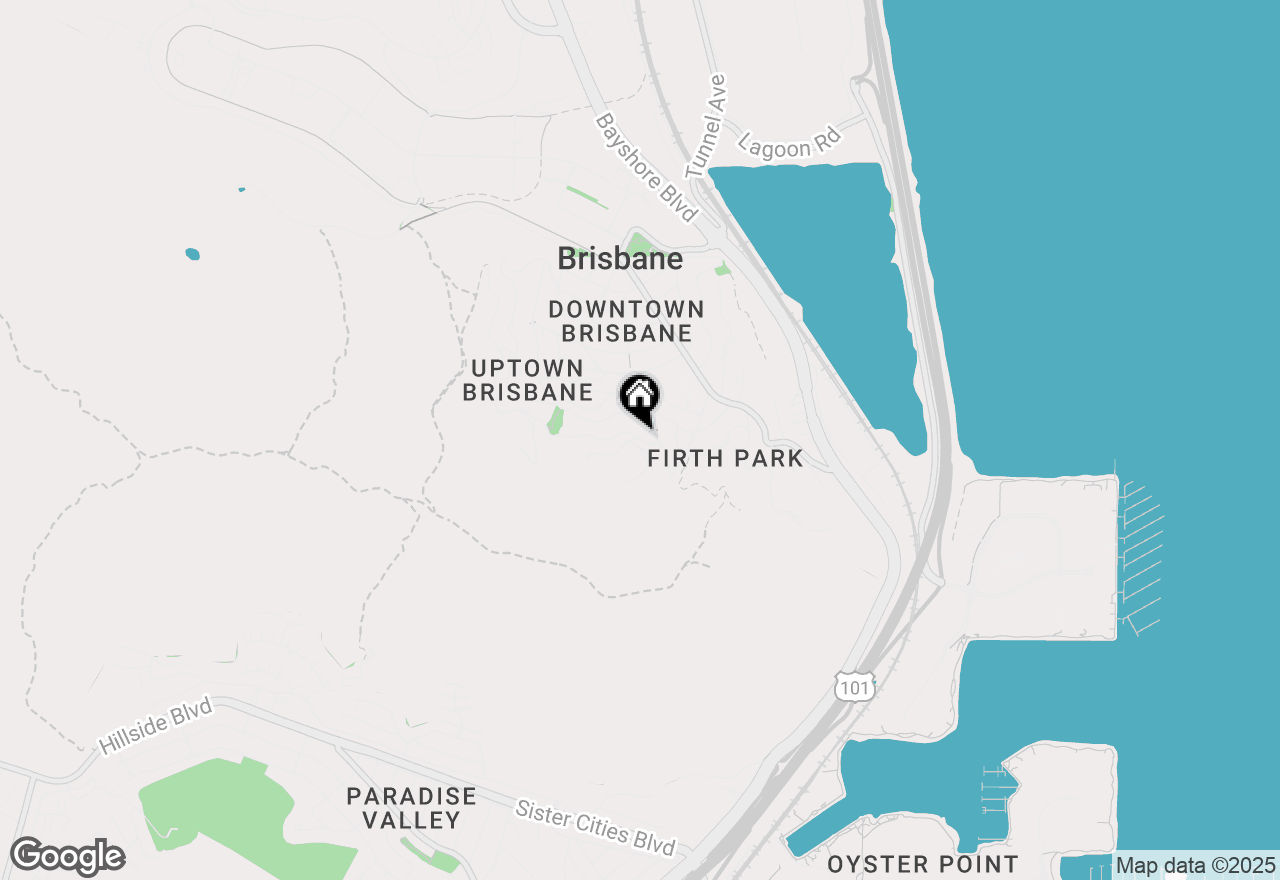 Map of 00 Beatrice, Brisbane, CA 94005