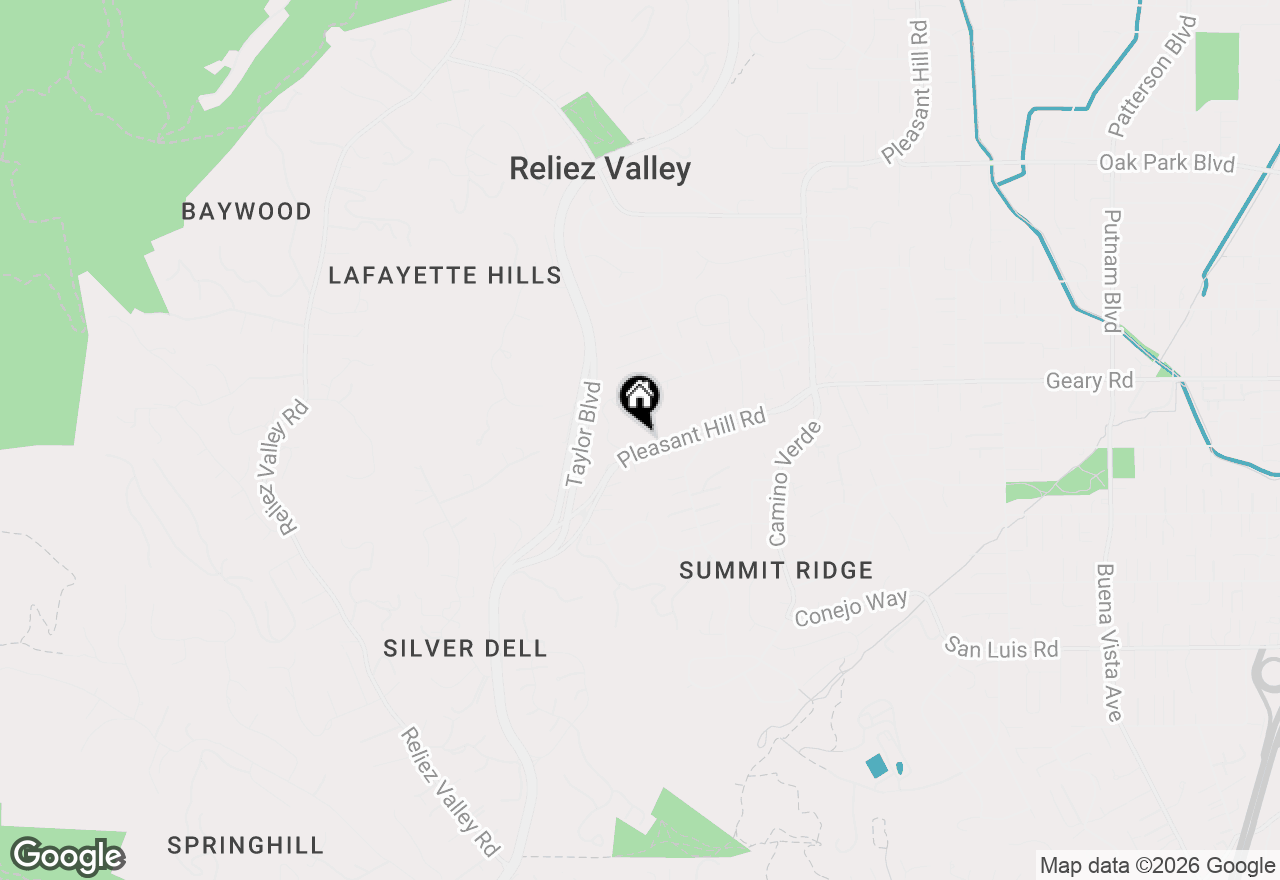 Map of 1555 Pleasant Hill Road, Lafayette, CA 94549