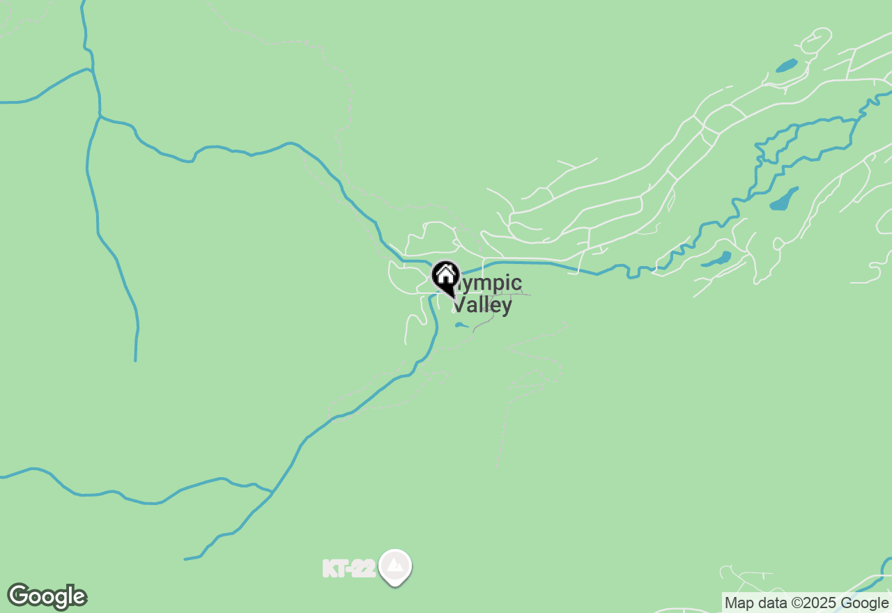 Map of 201 Shirley Canyon Road #812, Olympic Valley, CA 96146