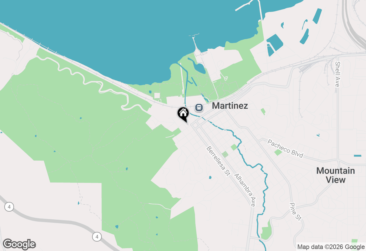 Map of 236 Buckley St, Martinez, CA 94553