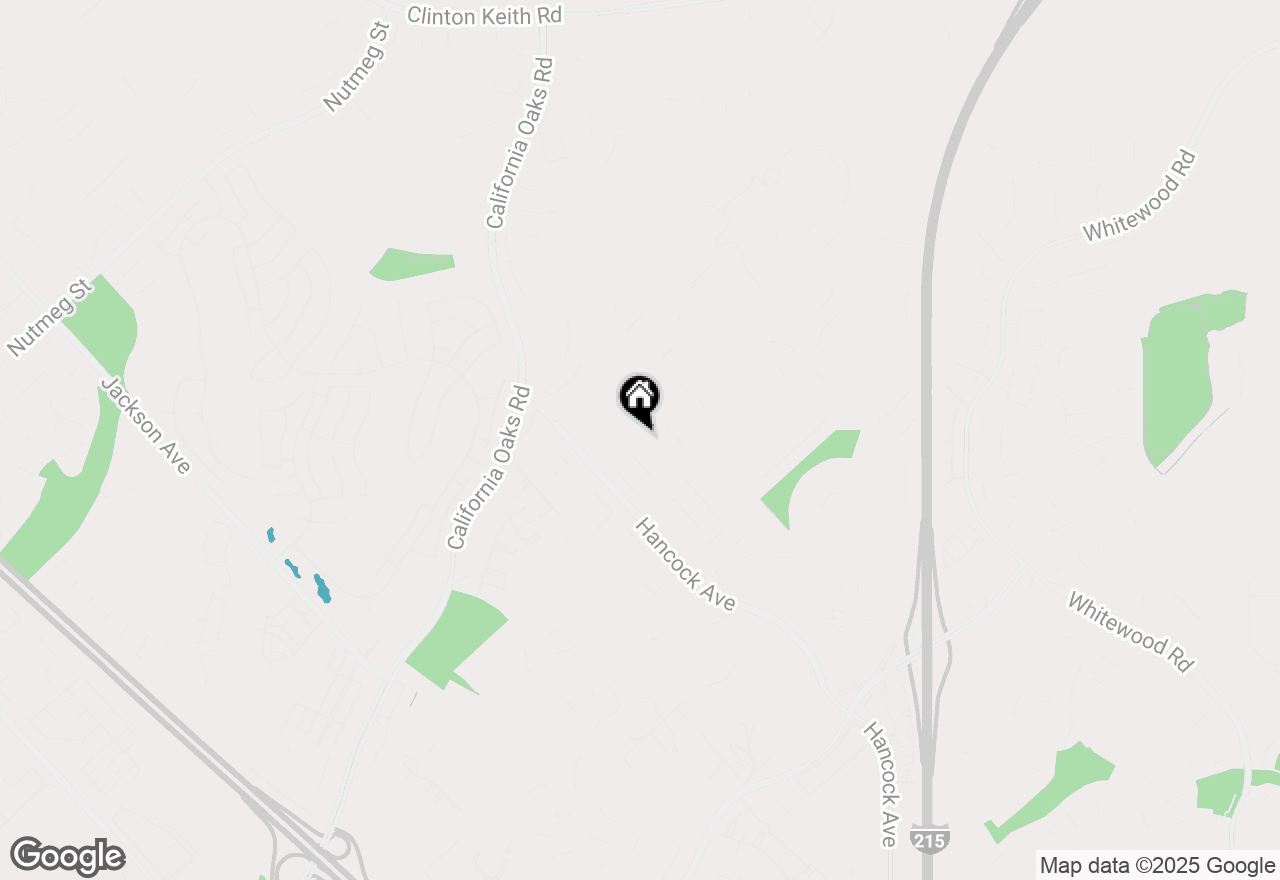 Map of 24403 Trails End Drive, Murrieta, CA 92562