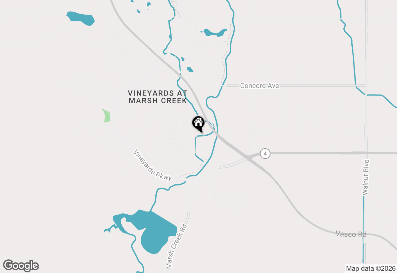 Map of 1577 Chianti Ln, Brentwood, CA 94513