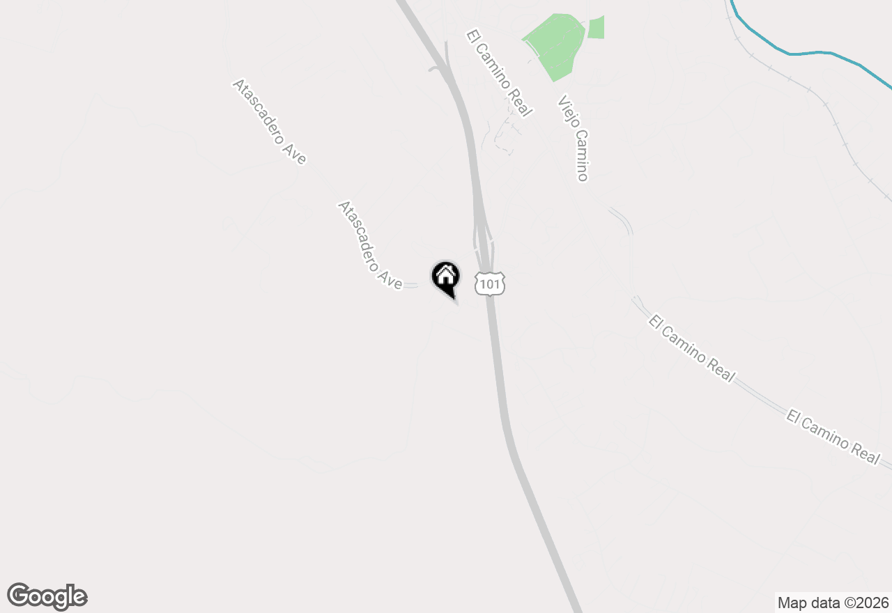 Map of 155 Eagle Creek Court, Atascadero, CA 93422