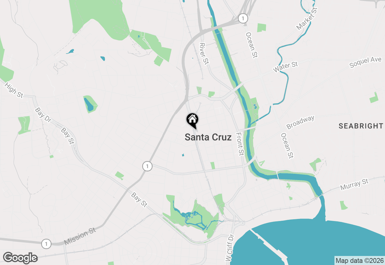 Map of 515 Chestnut Street, Santa Cruz, CA 95060