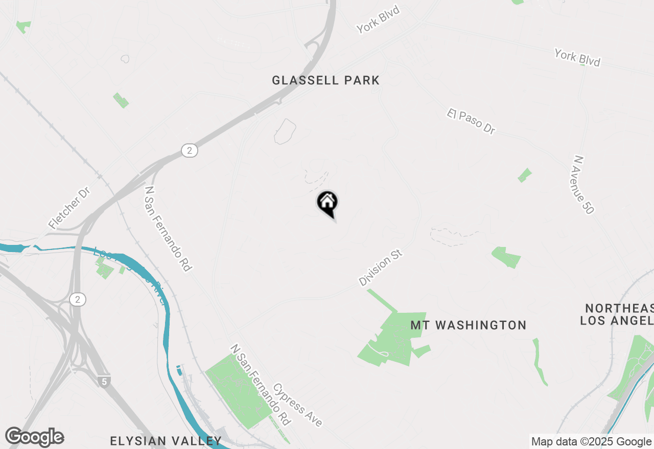 Map of 0 3607 Parrish Ave, Los Angeles, CA 90065