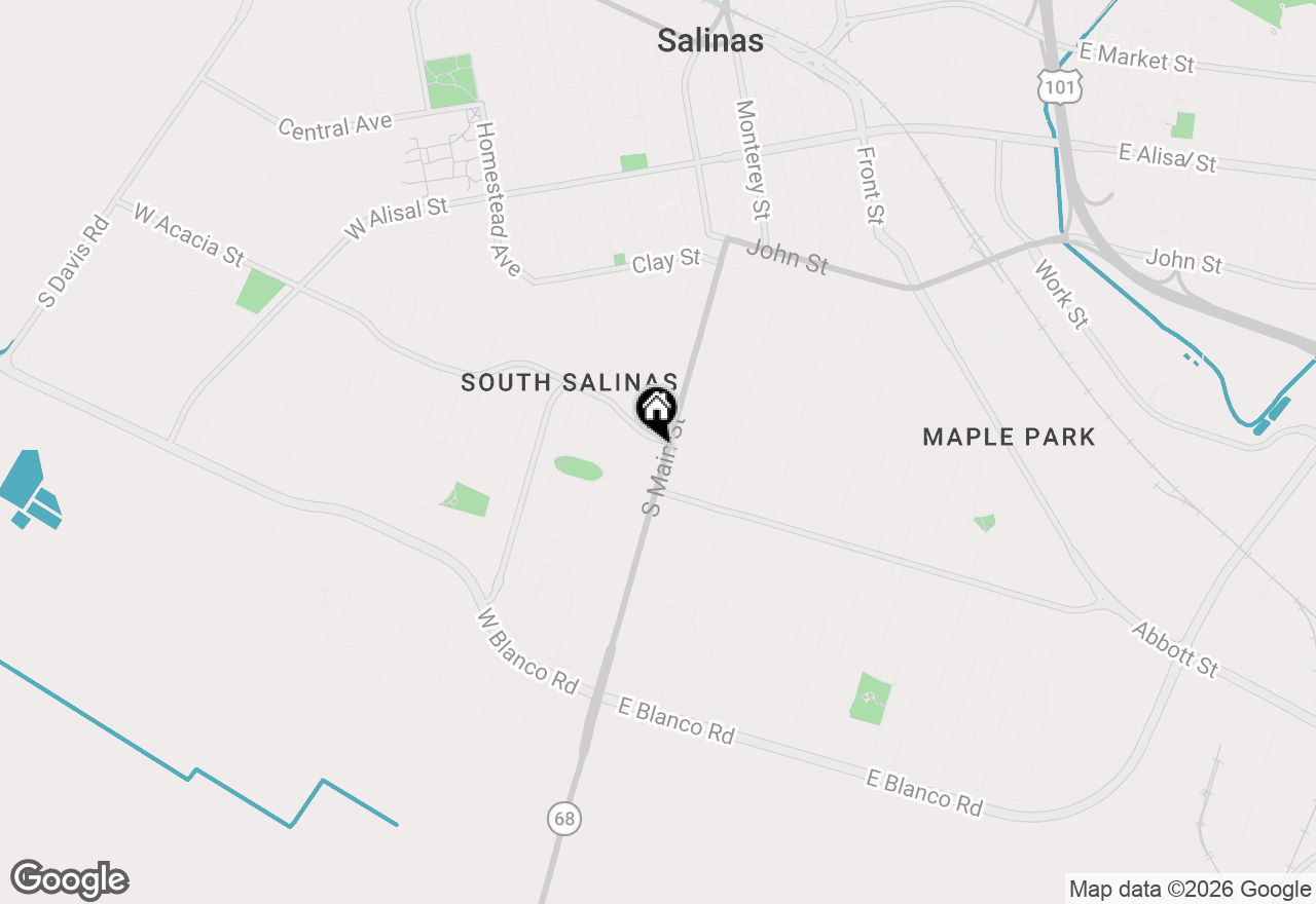 Map of 910 S Main Street, Salinas, CA 93901