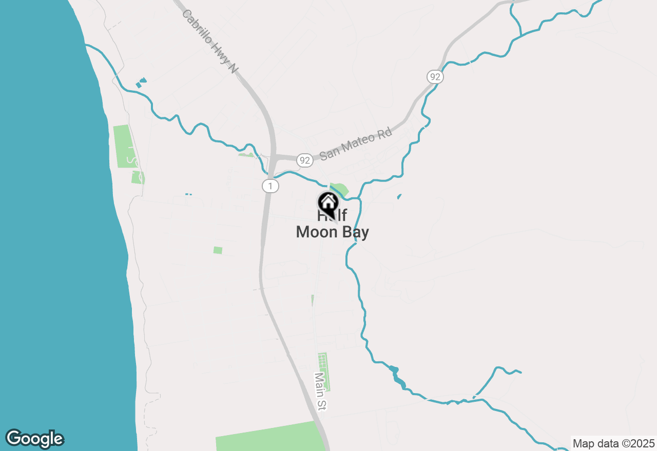 Map of 714 Kelly Avenue, Half Moon Bay, CA 94019